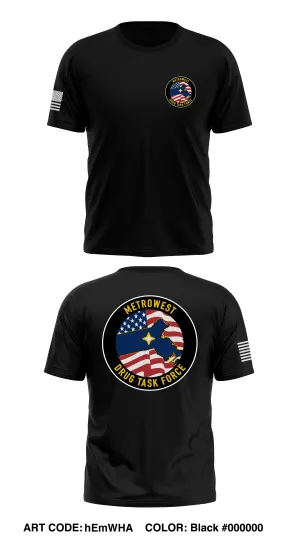 MetroWest Drug Task Force Store 1 Core Men's SS Performance Tee - hEmWHA