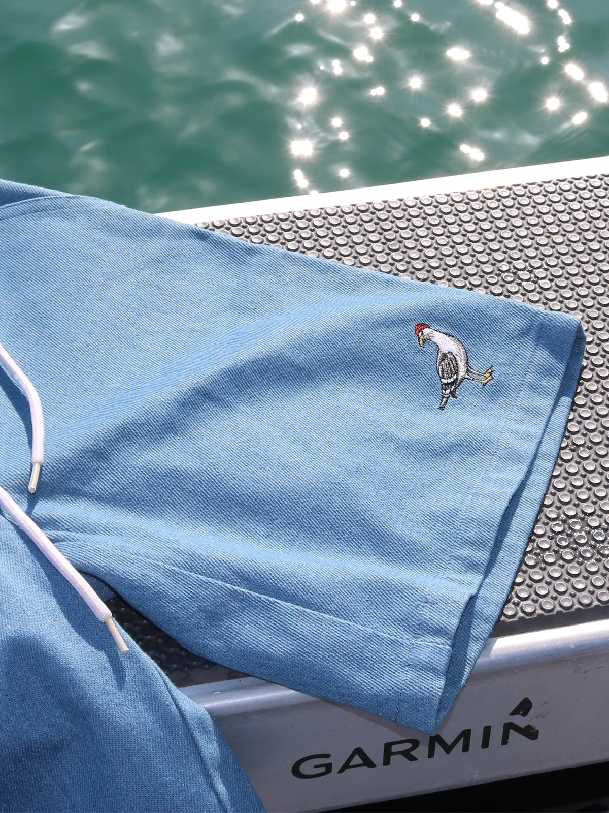 MINI GULL SHORTS - BLUE DENIM
