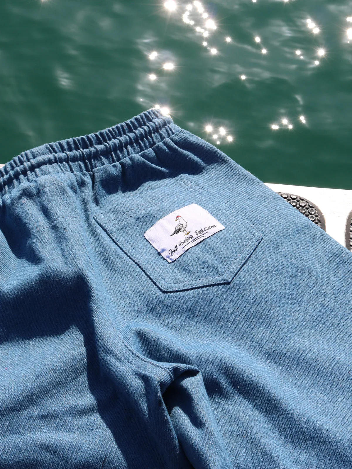MINI GULL SHORTS - BLUE DENIM