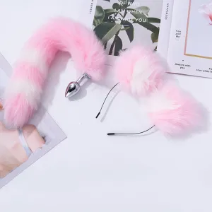 Multicolored Tail & Ears Pet Sets