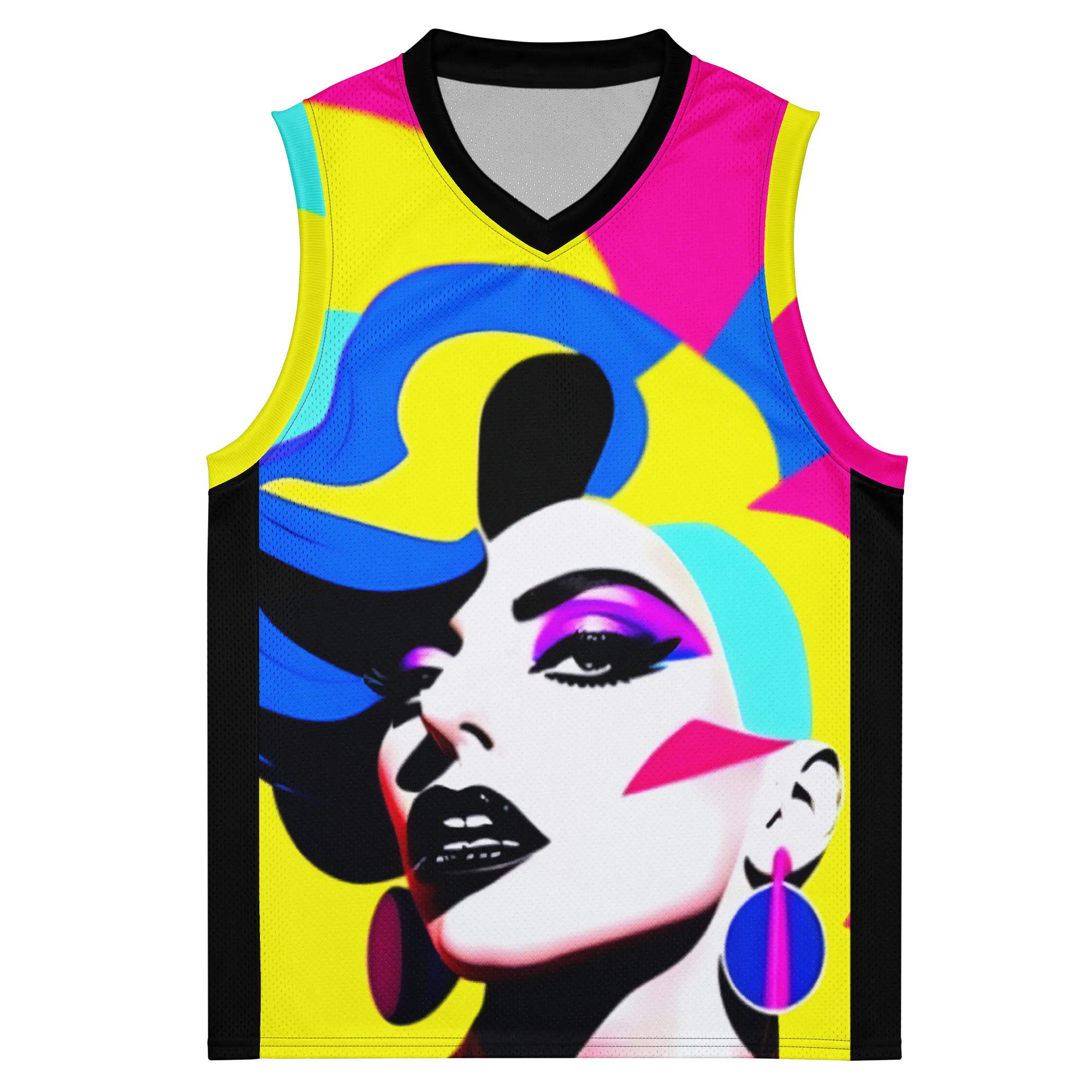 Neon Judgement Premium Basketball Vest