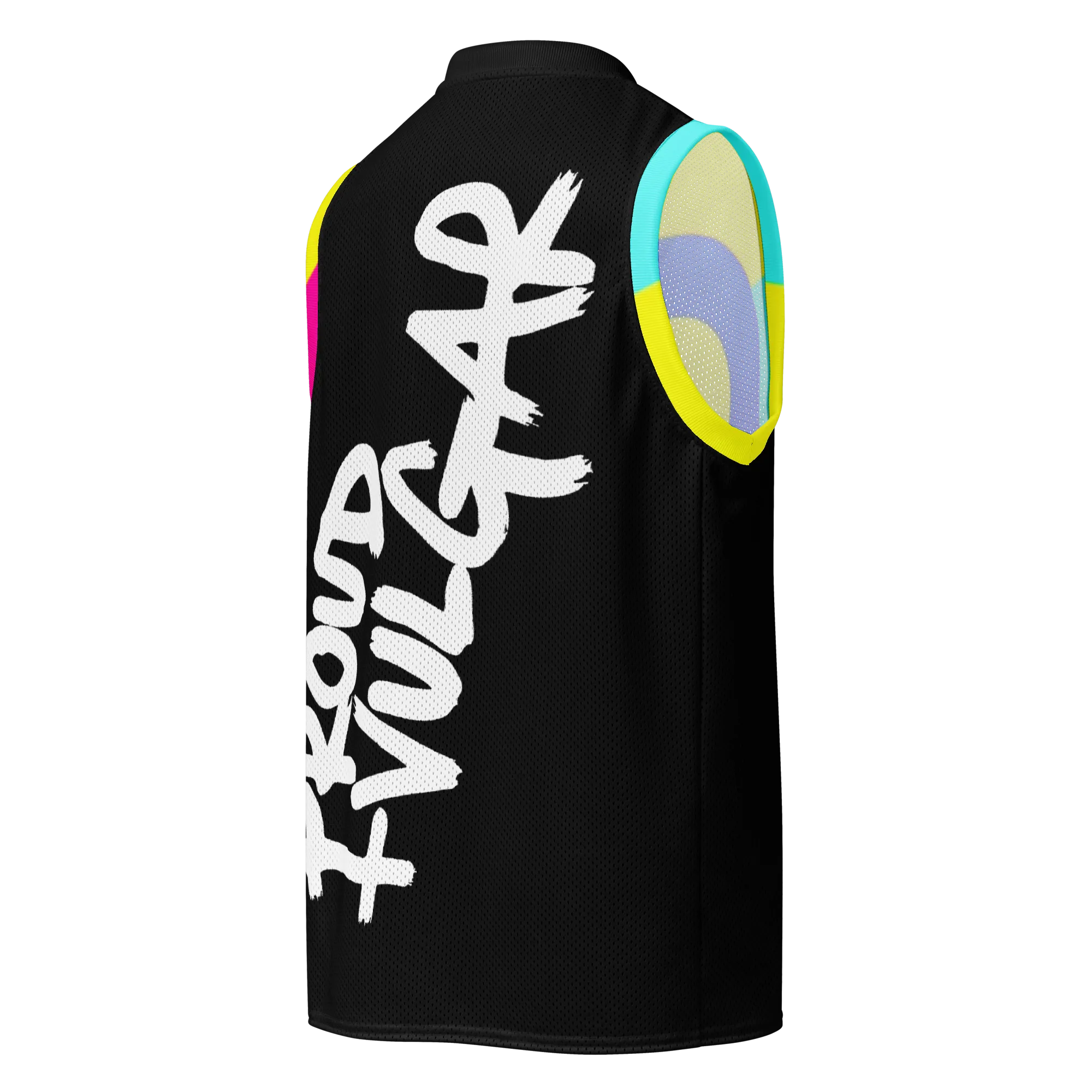 Neon Judgement Premium Basketball Vest