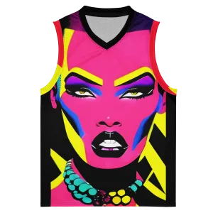 Neon Queen Premium Basketball Vest