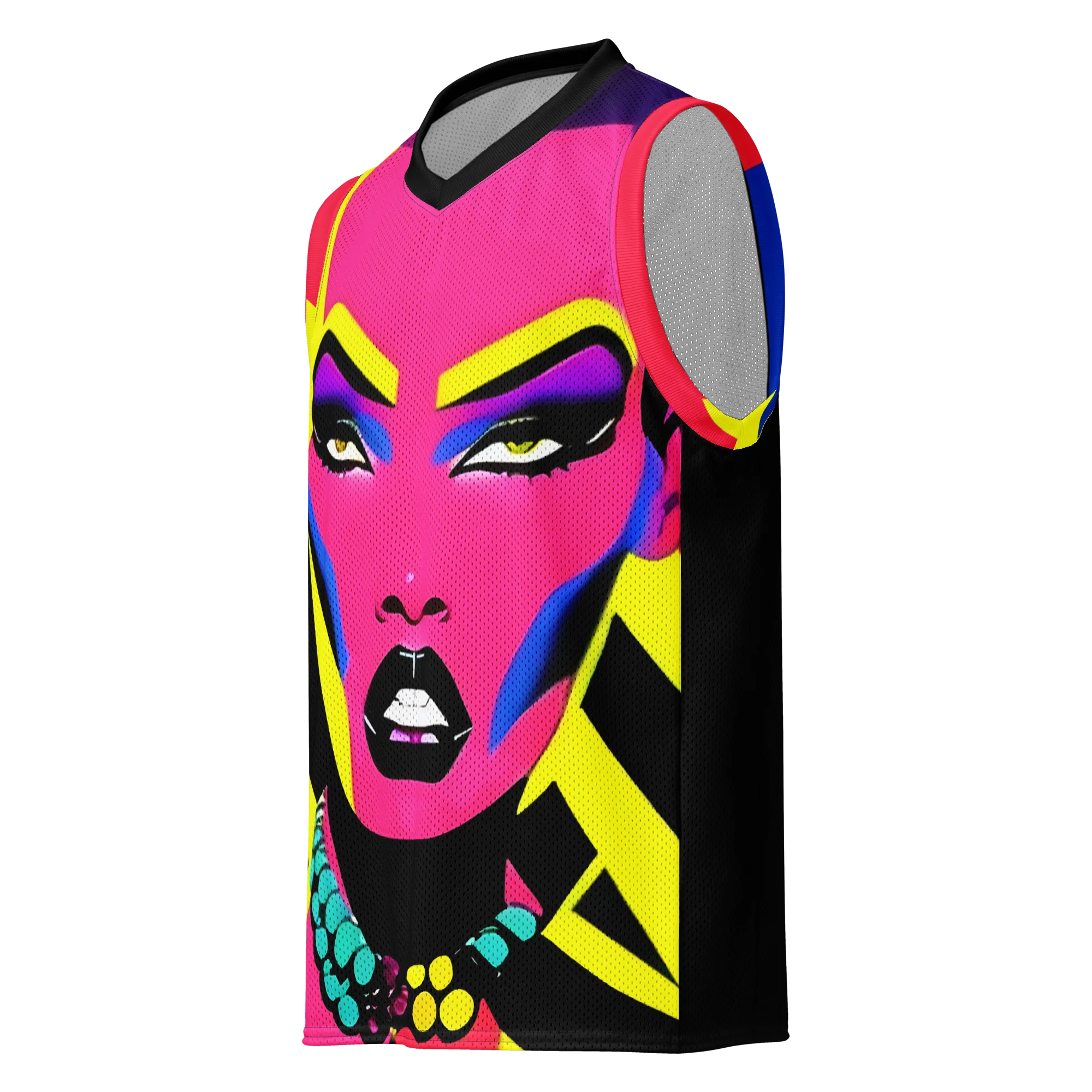 Neon Queen Premium Basketball Vest