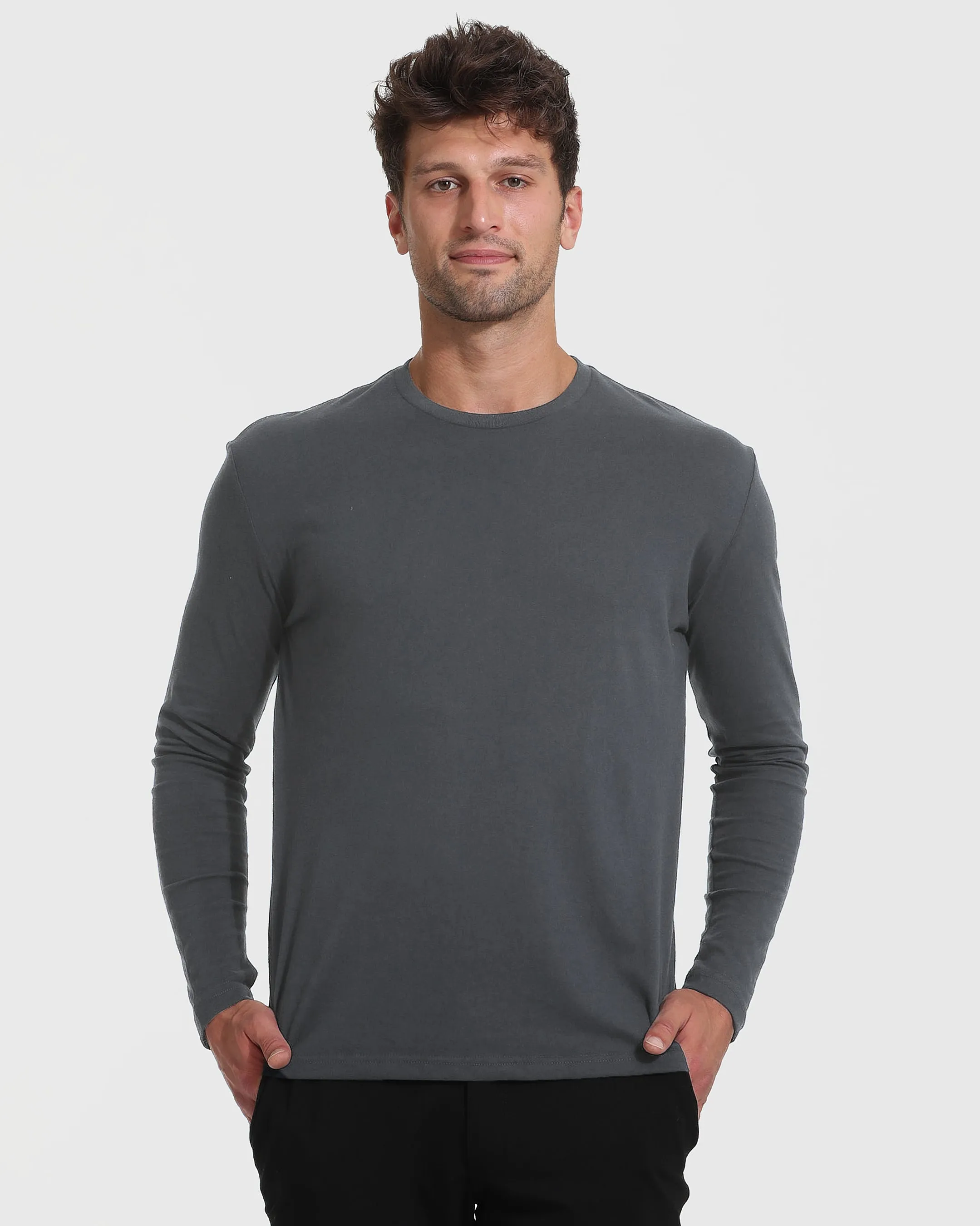 Neutral Tall Long Sleeve T-Shirt 3-Pack