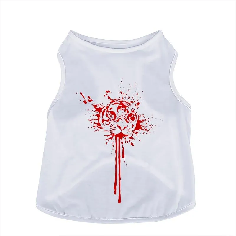 NEW Halloween 3D Lifelike Printing Pet shirts.
