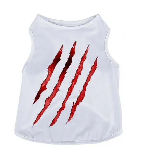 NEW Halloween 3D Lifelike Printing Pet shirts.