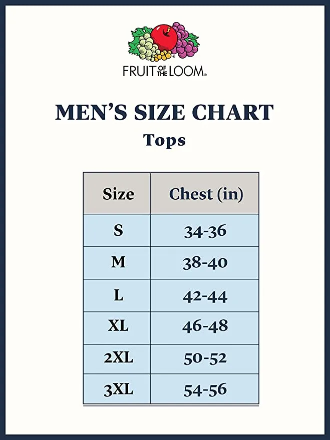 New in package! Fruit of the Loom Mens 5 Pack Tag Free Crew T-shirts, dual defense wicking & odour, stay true colours! Sz S!