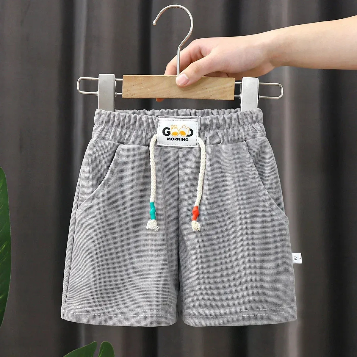 New Summer Boys Candy Color Beach Shorts