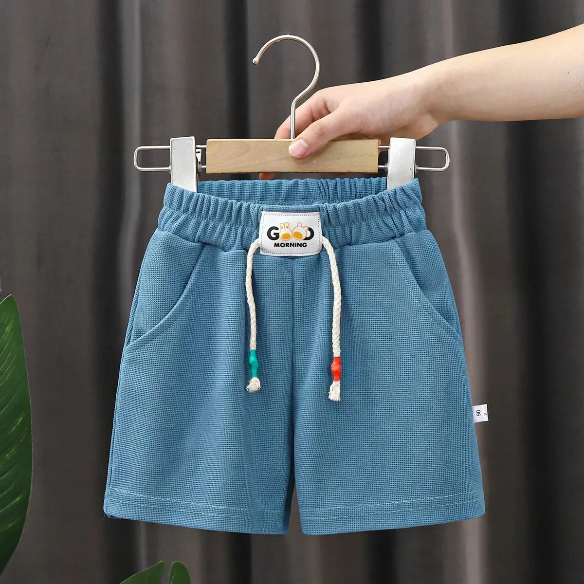 New Summer Boys Candy Color Beach Shorts
