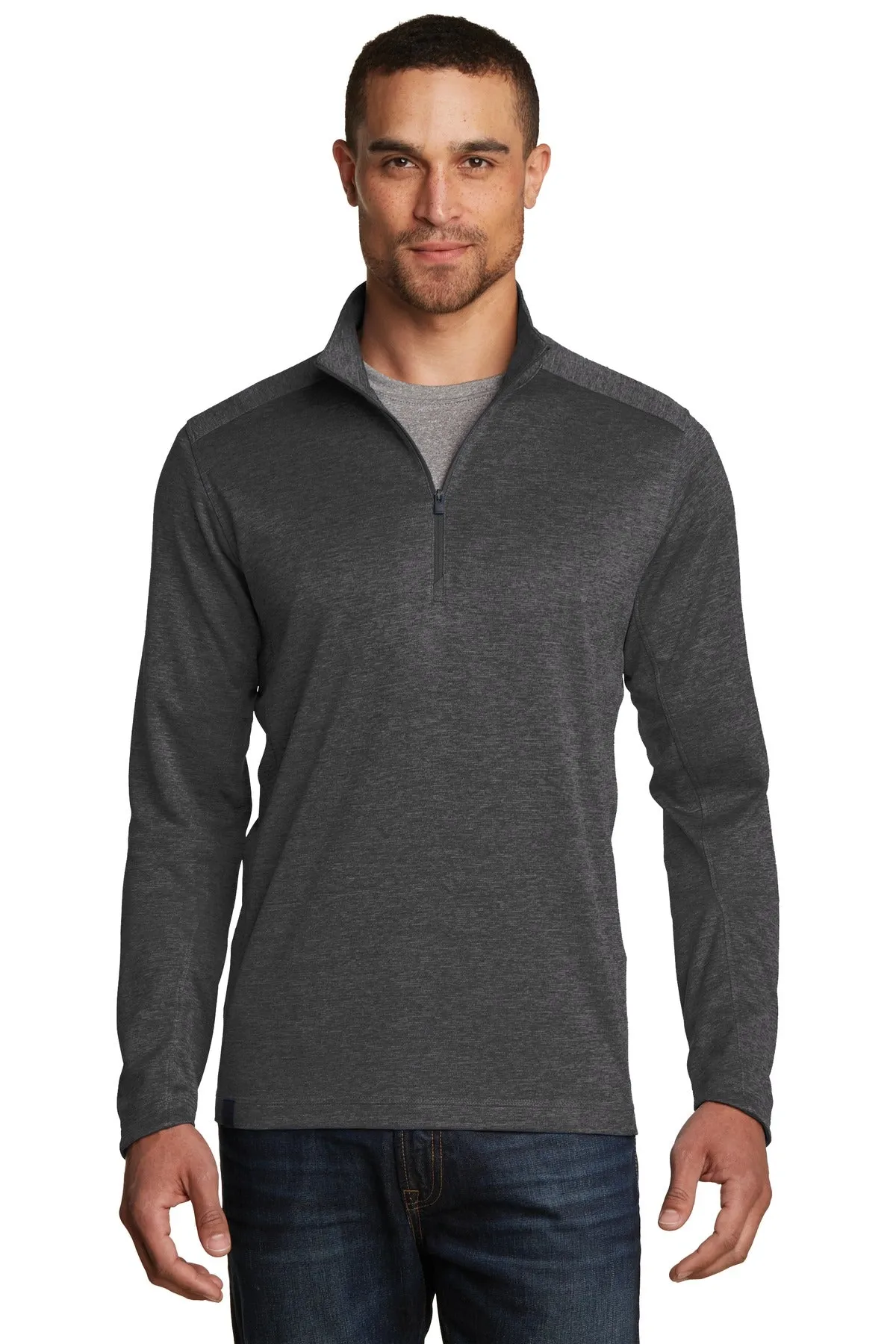 OGIO Pixel 1/4-Zip. OG202 Blacktop