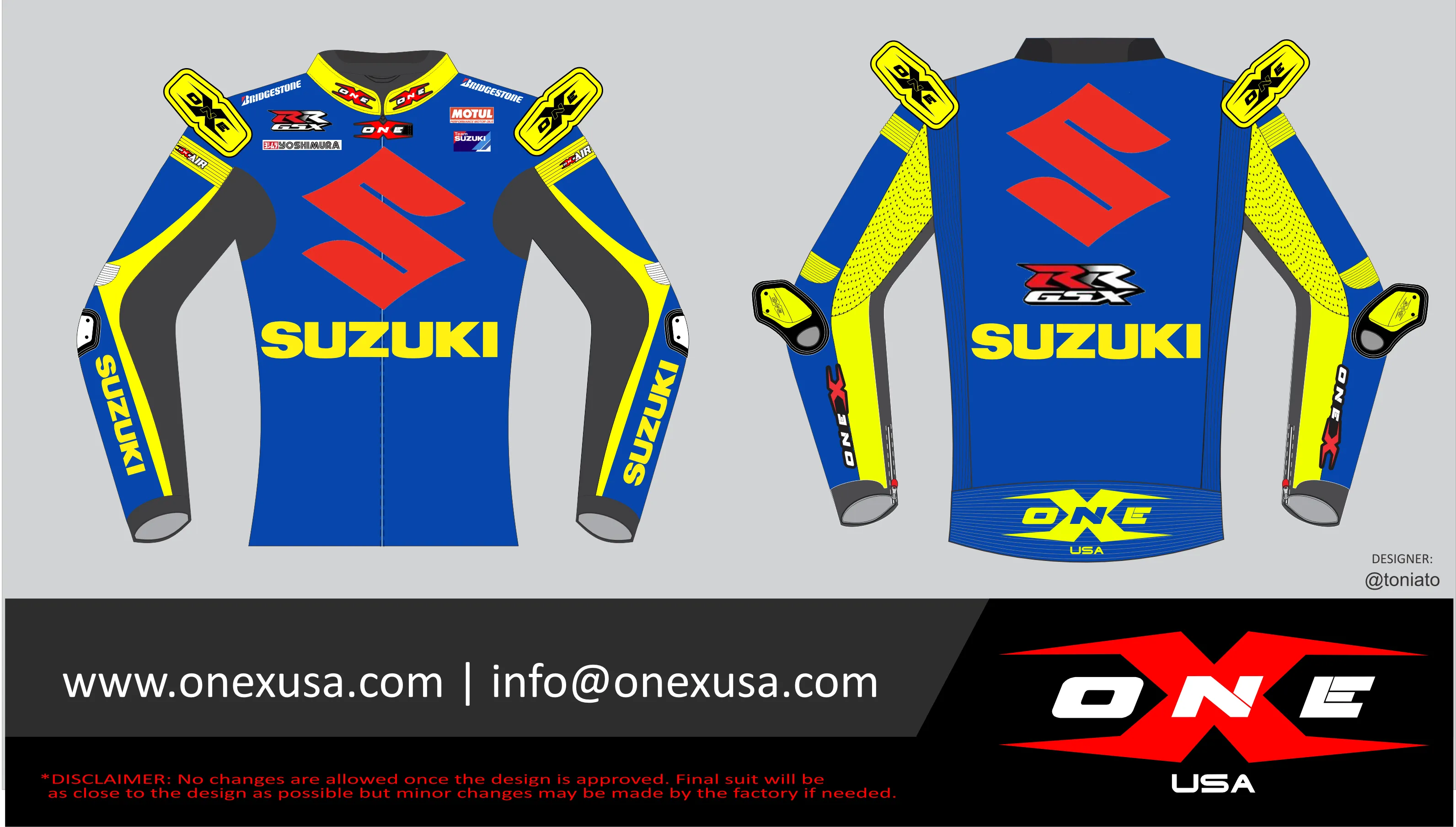 OneX USA Pro Custom Jacket