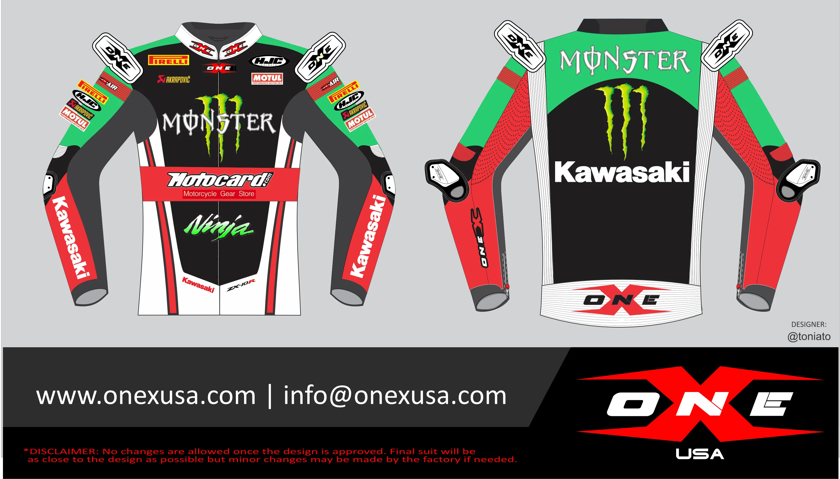 OneX USA Pro Custom Jacket