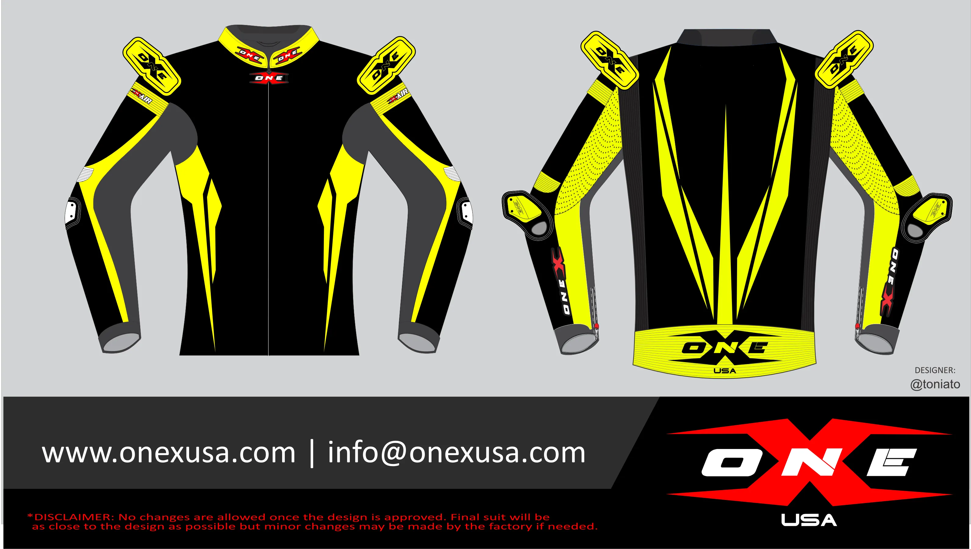 OneX USA Pro Custom Jacket