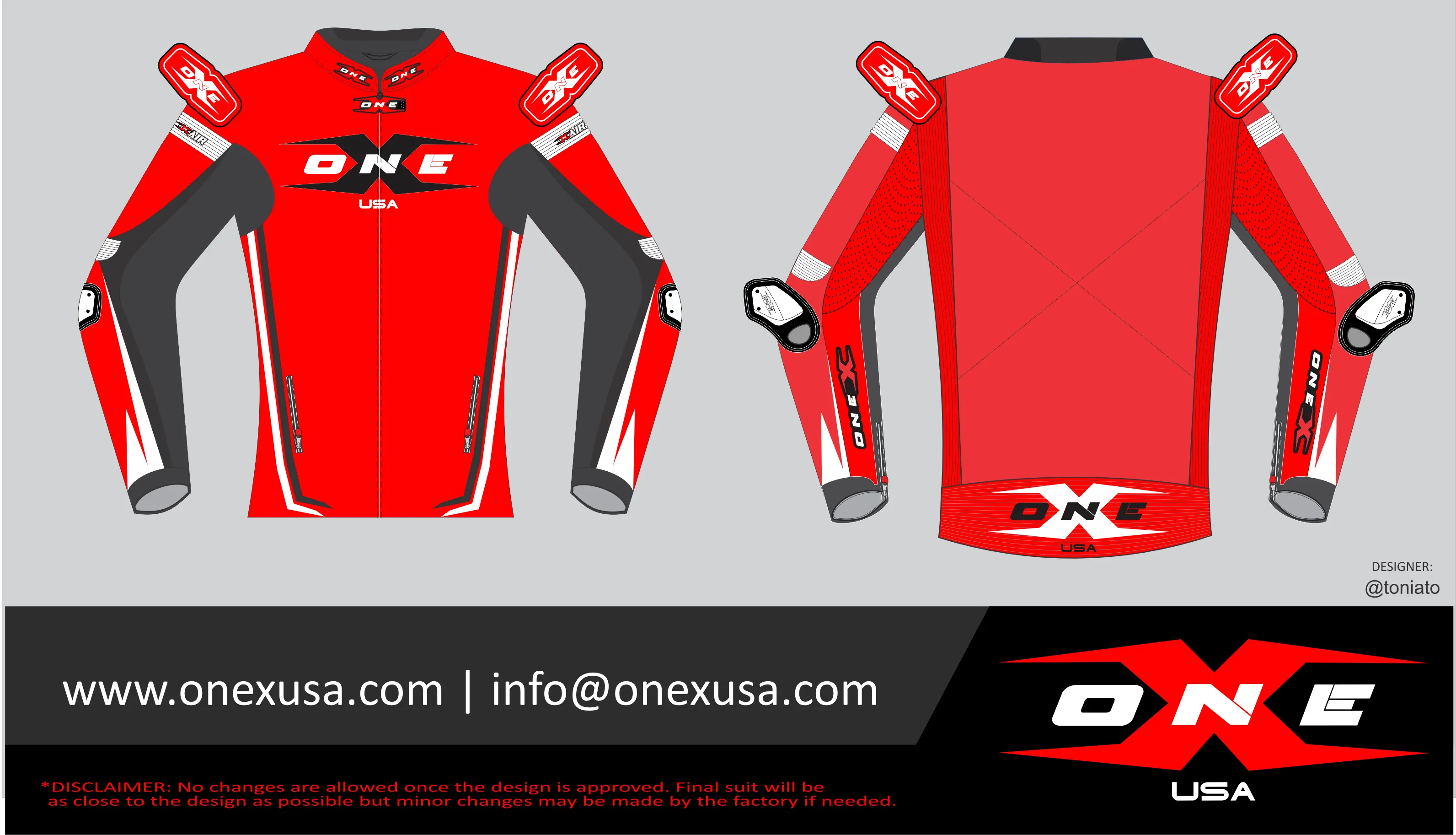 OneX USA Pro Custom Jacket