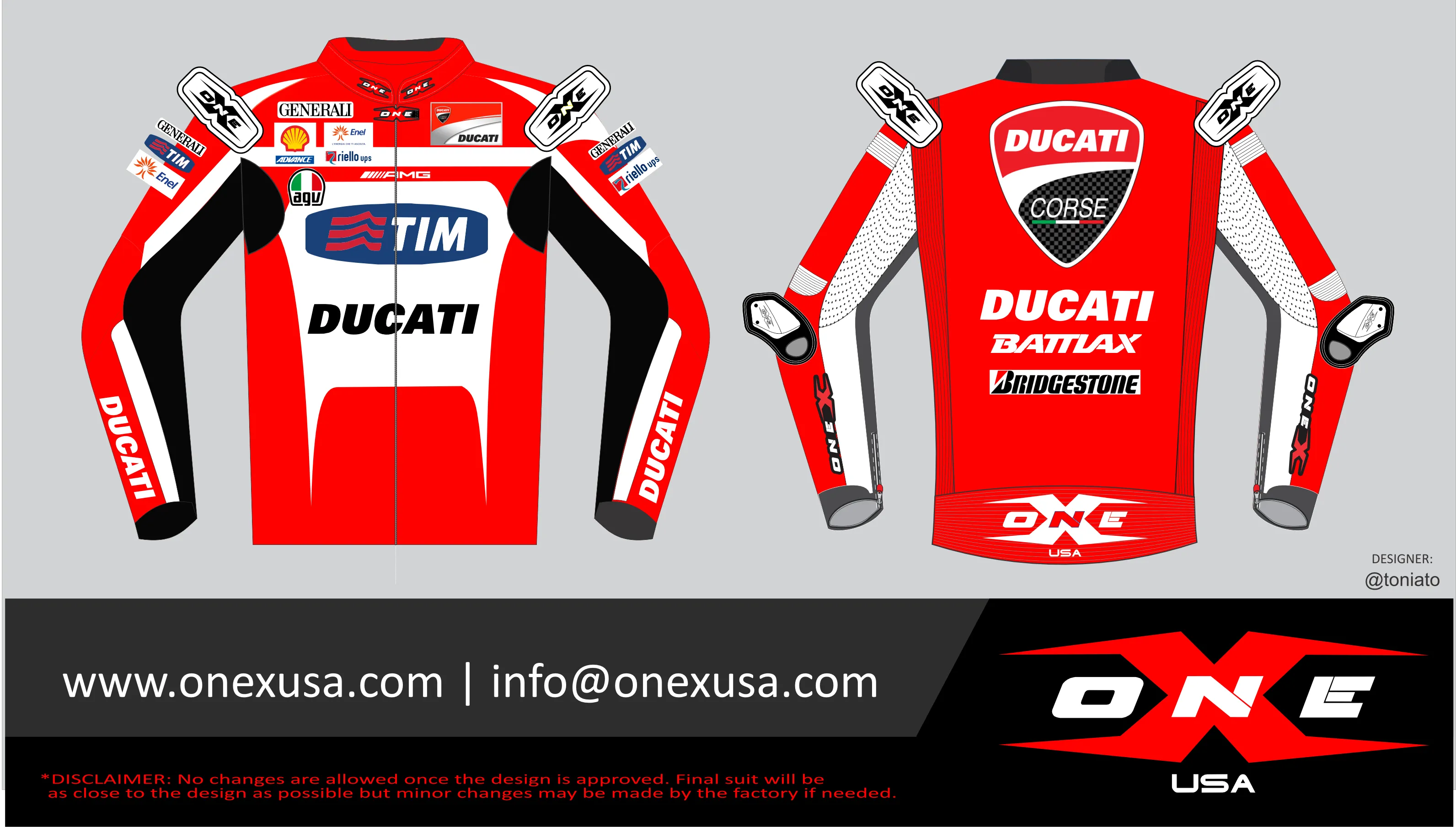 OneX USA Pro Custom Jacket