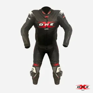 OneX USA XR22 Airbag Ready Pro Race Suit - One Piece - Black