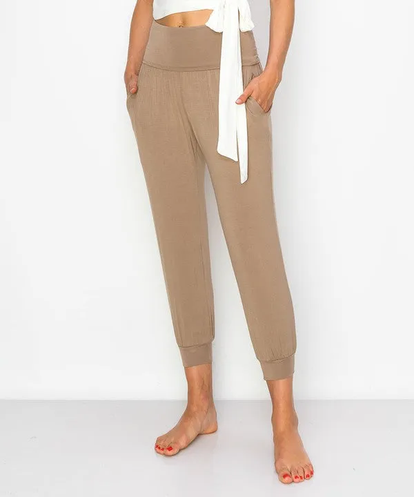 Organic Bamboo Joggers – USA-Made Lounge & Active Bottoms with Pockets