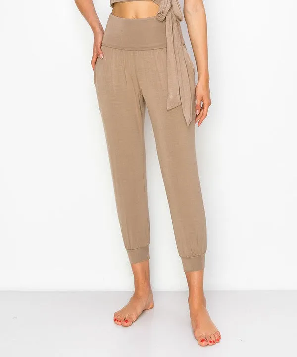 Organic Bamboo Joggers – USA-Made Lounge & Active Bottoms with Pockets