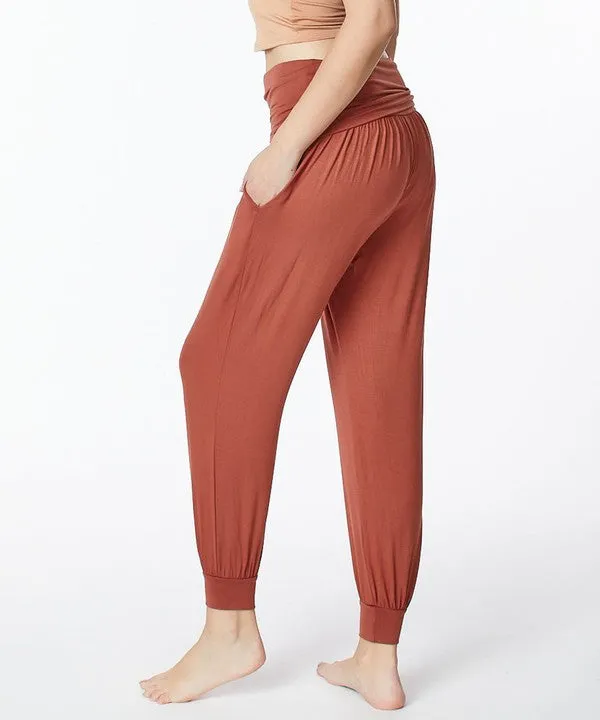 Organic Bamboo Joggers – USA-Made Lounge & Active Bottoms with Pockets