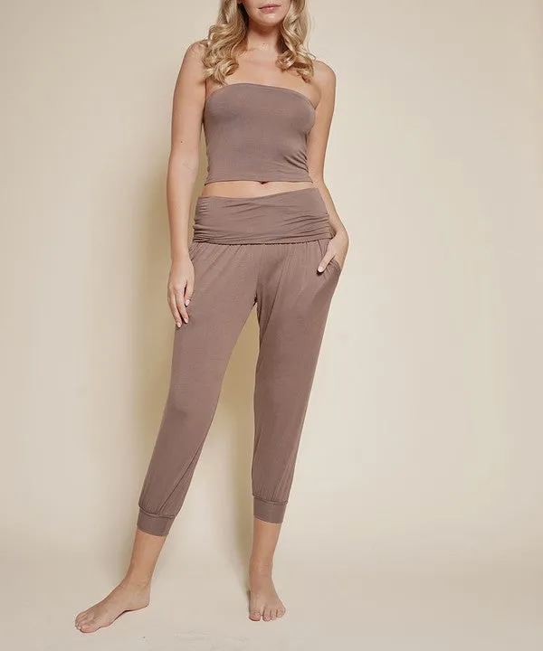 Organic Bamboo Joggers – USA-Made Lounge & Active Bottoms with Pockets