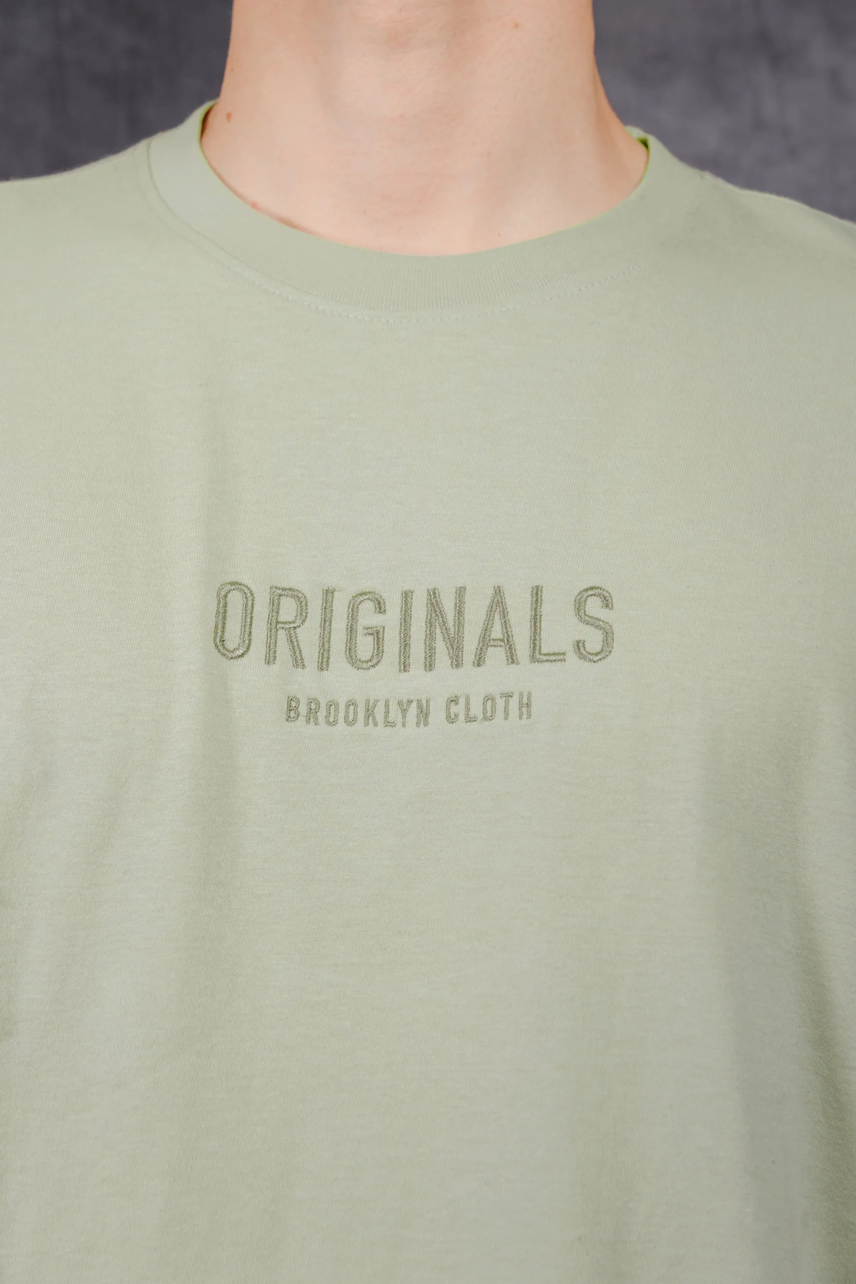 Originals Center Chest Tonal Embroidery Tee
