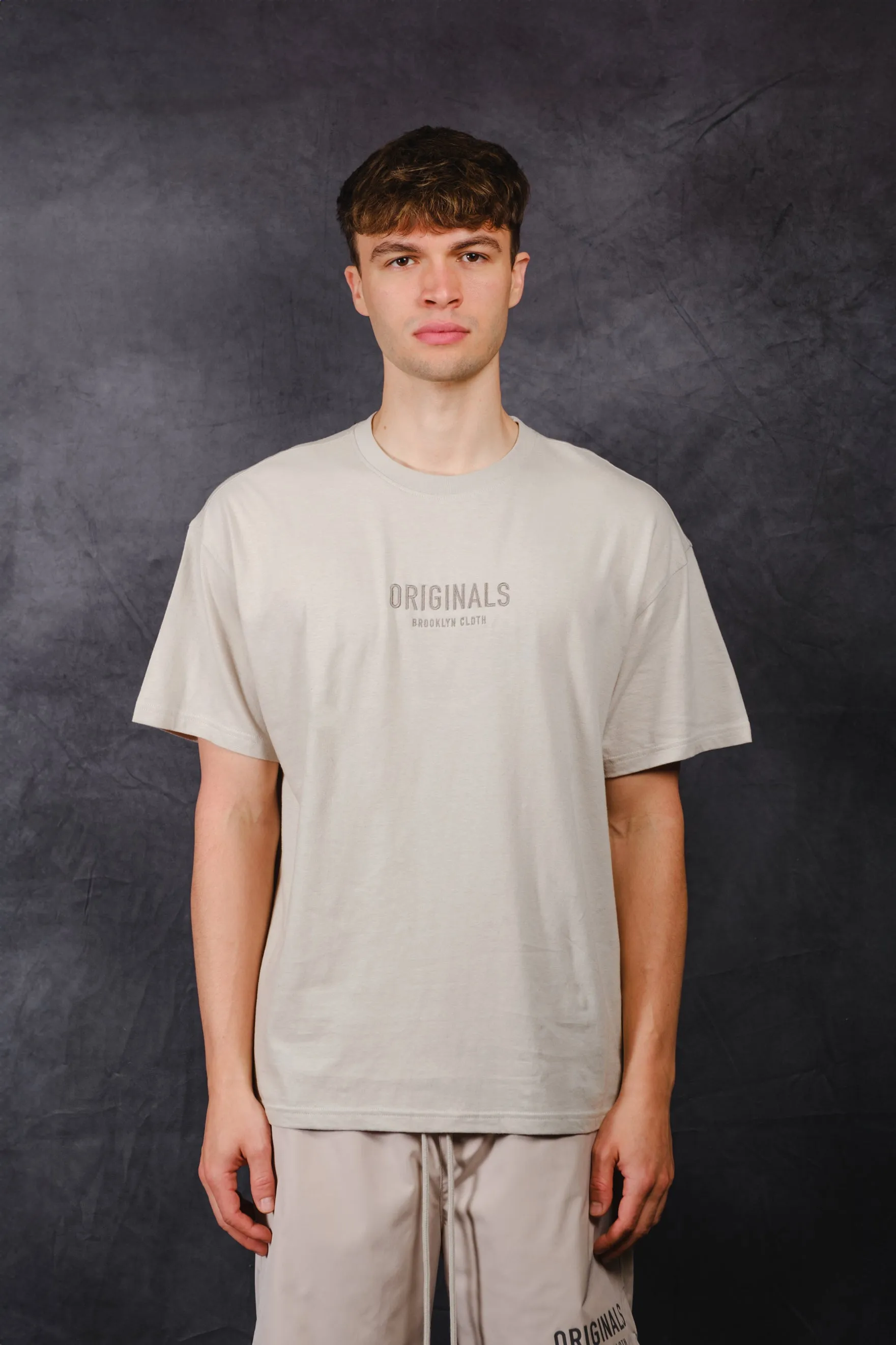 Originals Center Chest Tonal Embroidery Tee
