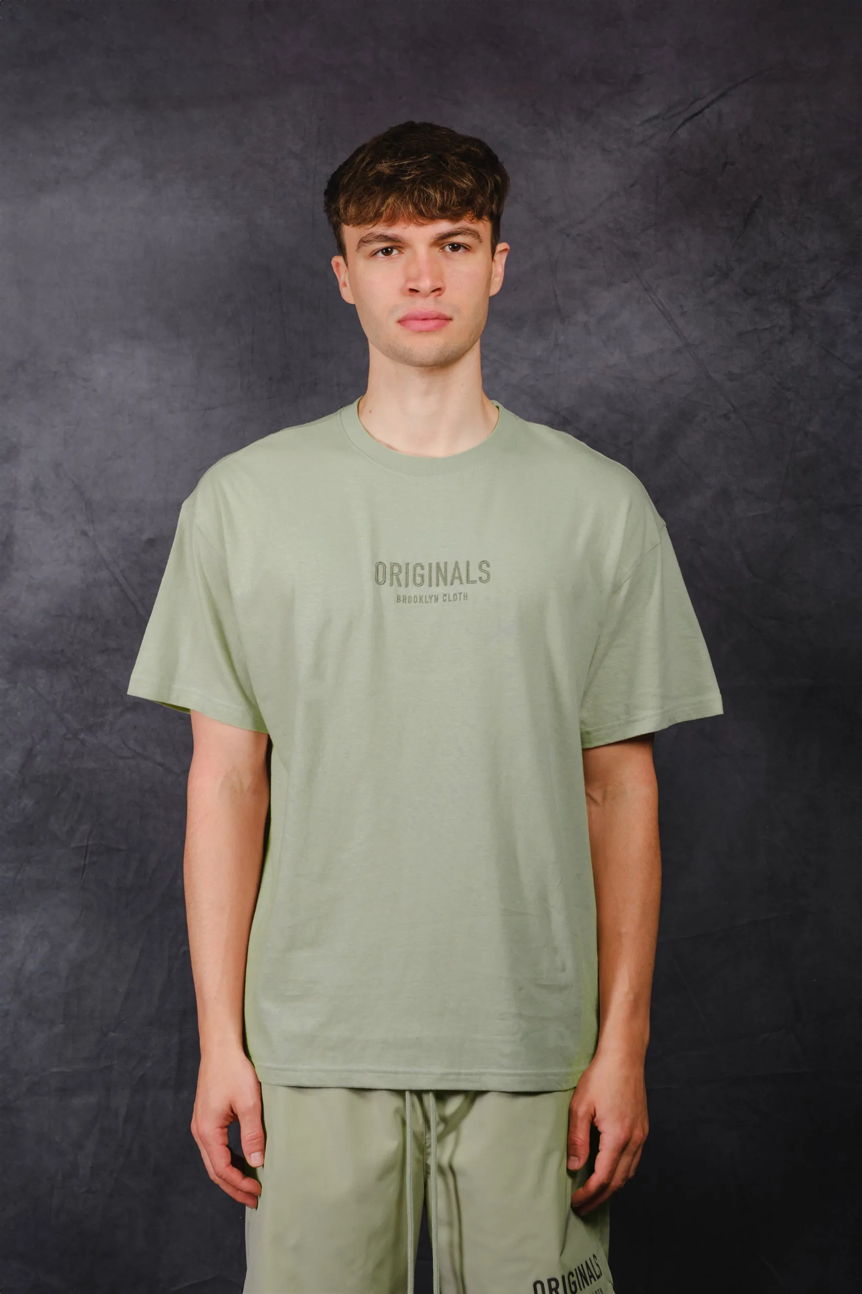 Originals Center Chest Tonal Embroidery Tee