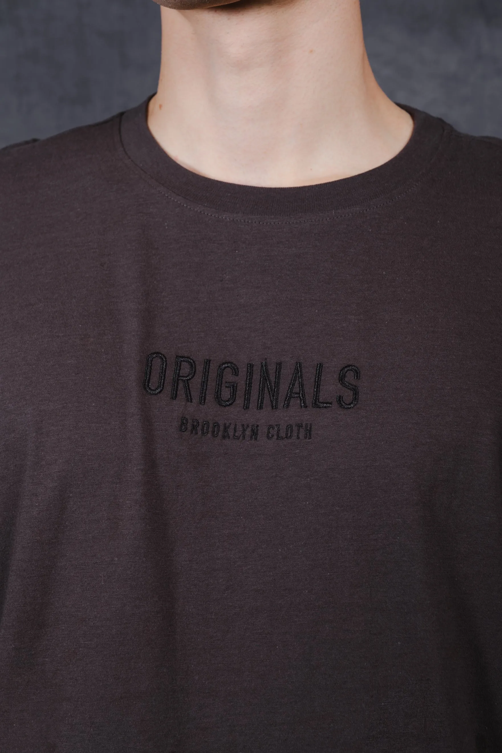 Originals Center Chest Tonal Embroidery Tee