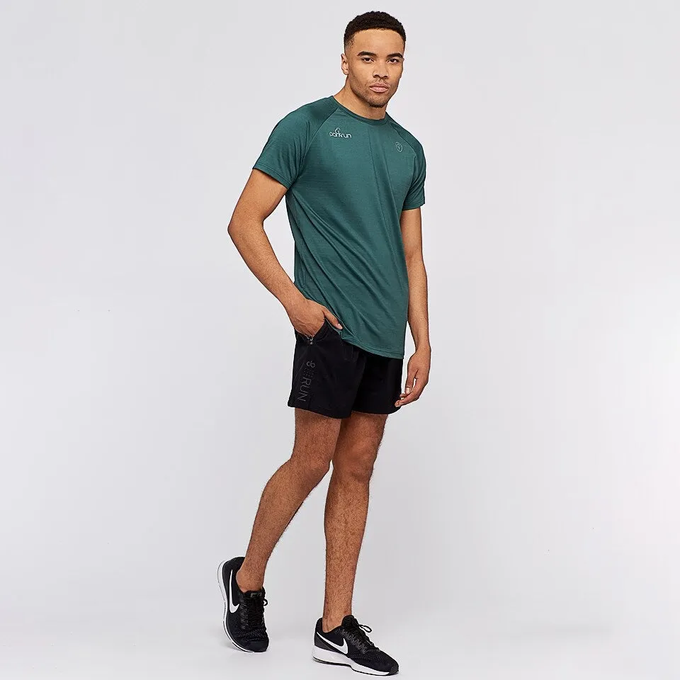 parkrun Milestone Men's T-Shirt 250 - Green