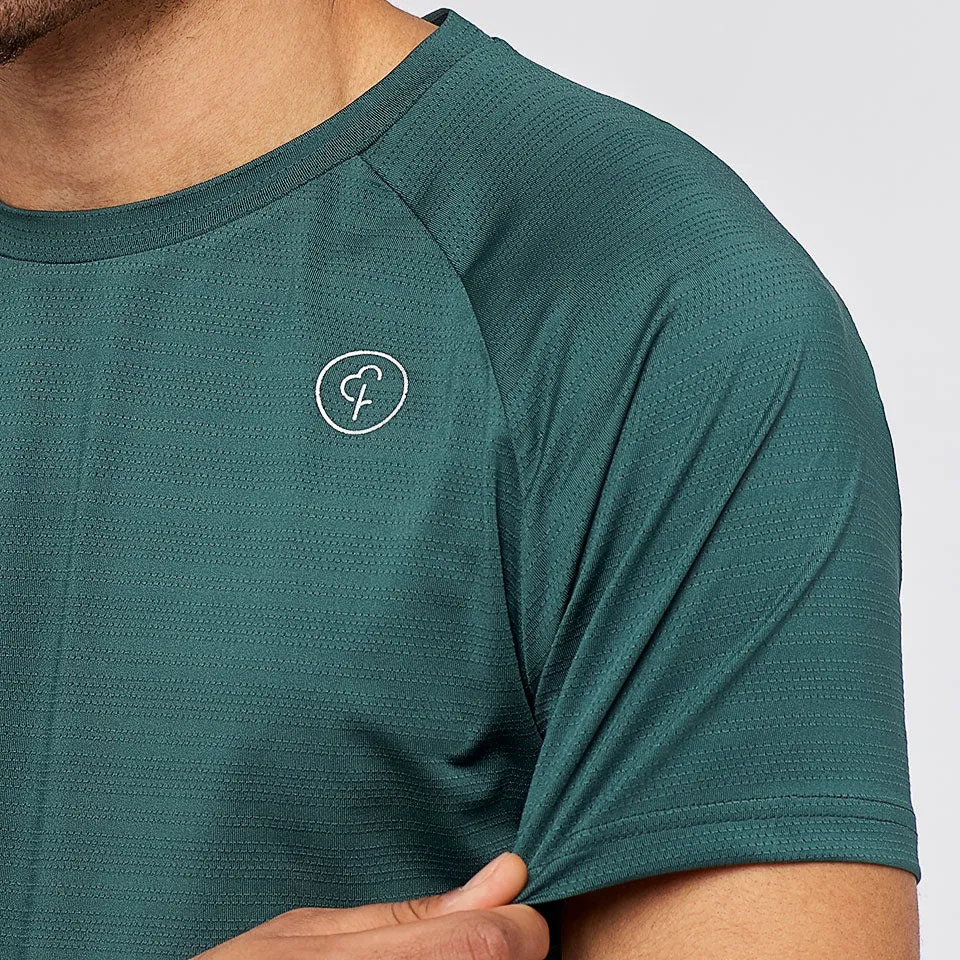 parkrun Milestone Men's T-Shirt 250 - Green