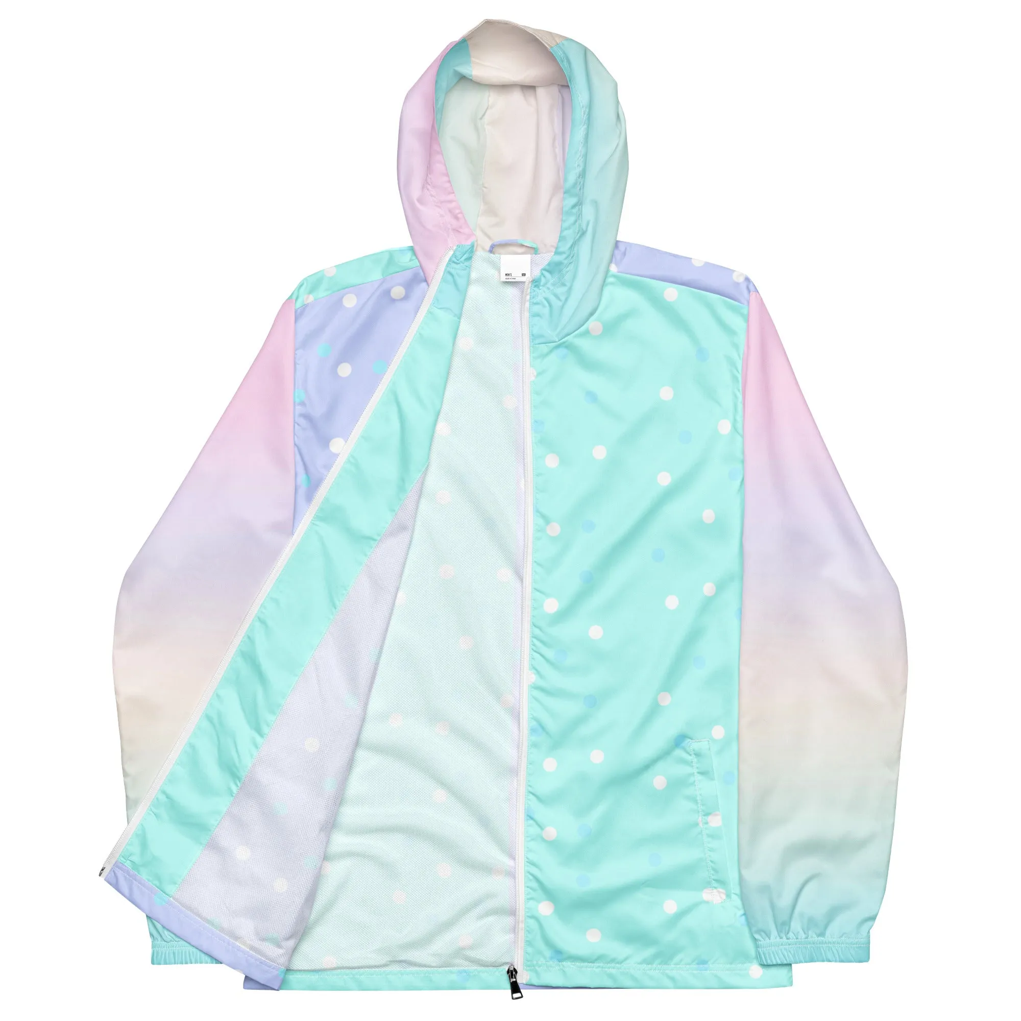 Pastel Confetti Windbreaker XS - 3XL