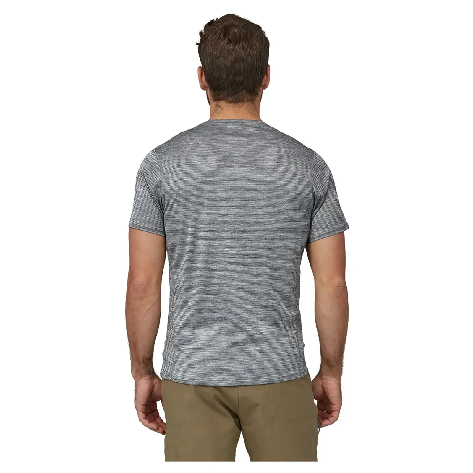 Patagonia Men's Capilene Cool Lightweight Shirt - Forge Grey Feather/Grey X-Dye