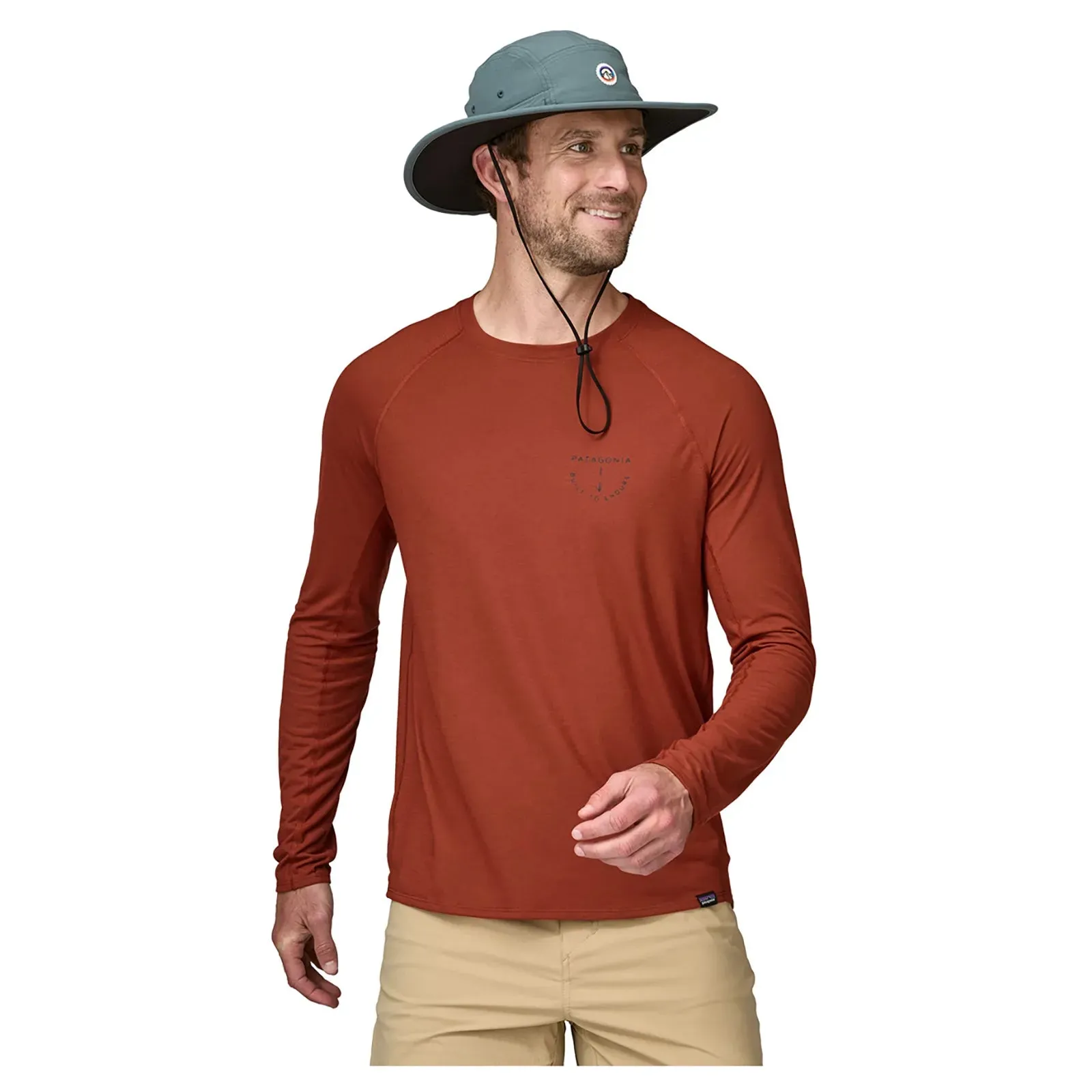 Patagonia Men's Long Sleeved Capilene Cool Trail Graphic Shirt - FMMR