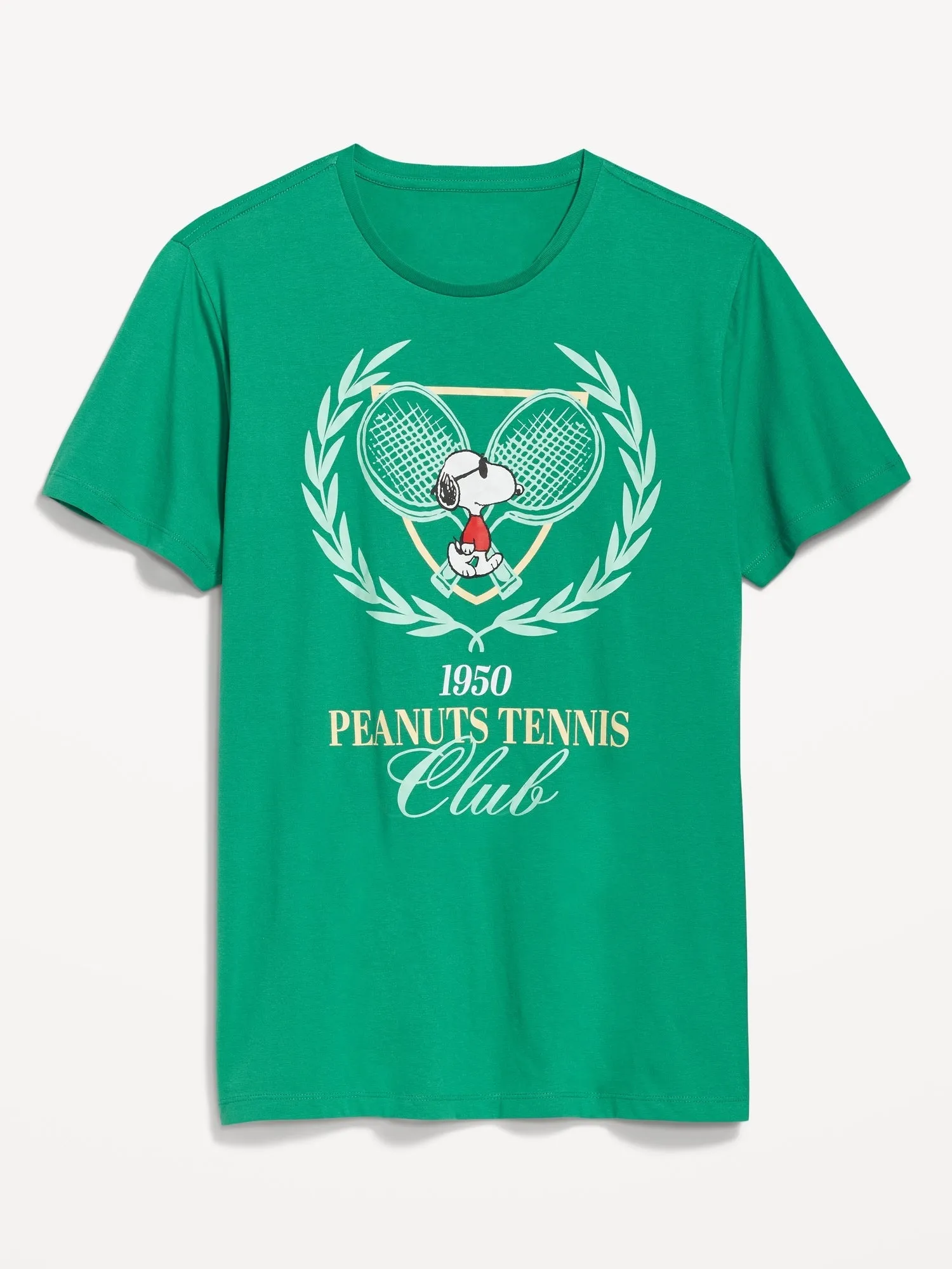 Peanuts® Snoopy "1950 Peanuts Tennis Club" Gender-Neutral T-Shirt for Adults