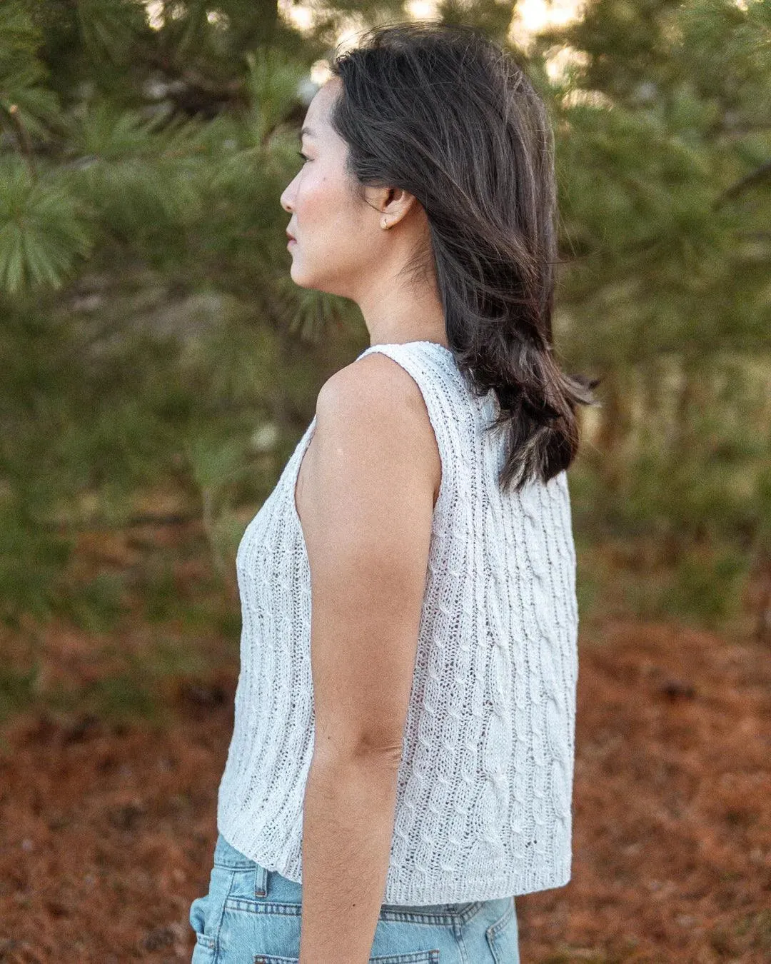 Phoebe Top - Knitting Pattern (PDF)