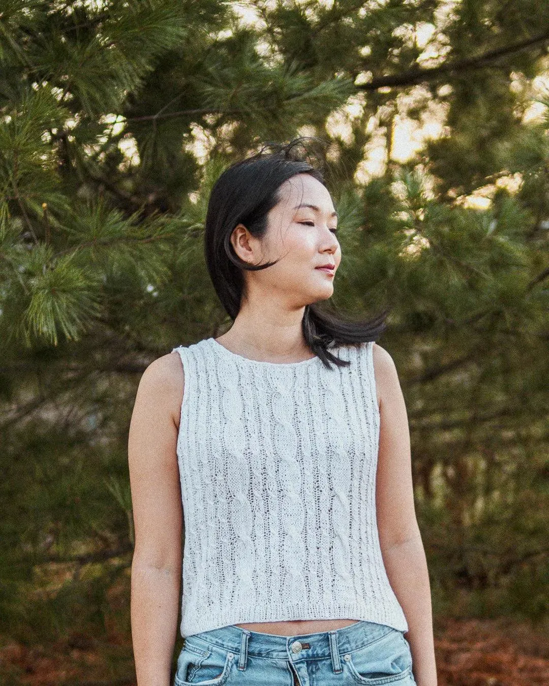 Phoebe Top - Knitting Pattern (PDF)