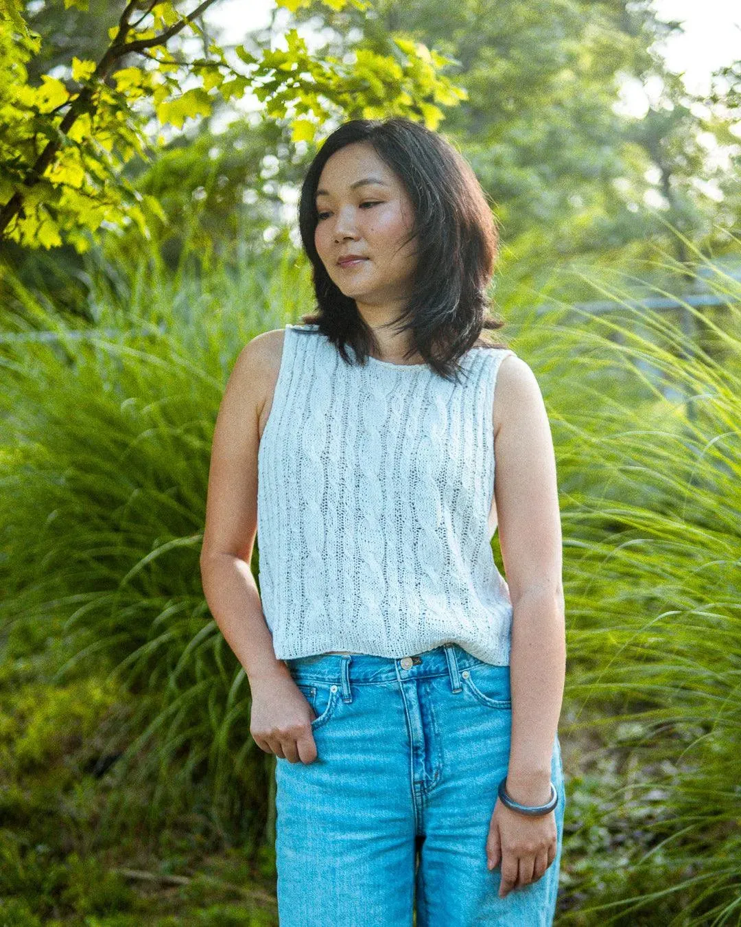 Phoebe Top - Knitting Pattern (PDF)