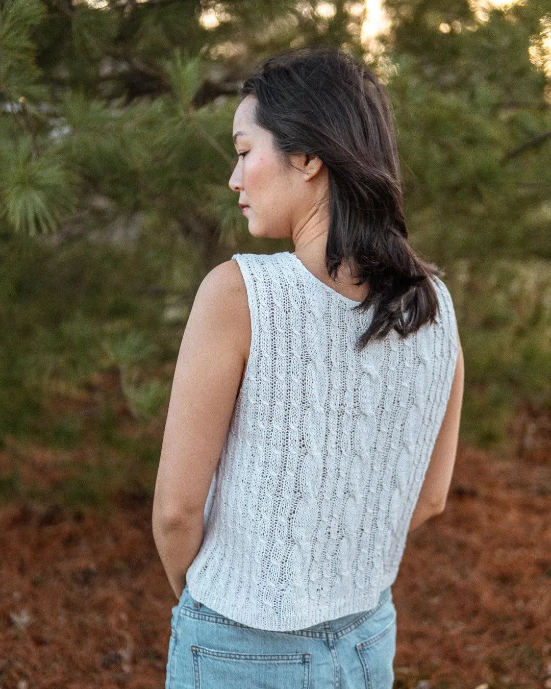 Phoebe Top - Knitting Pattern (PDF)