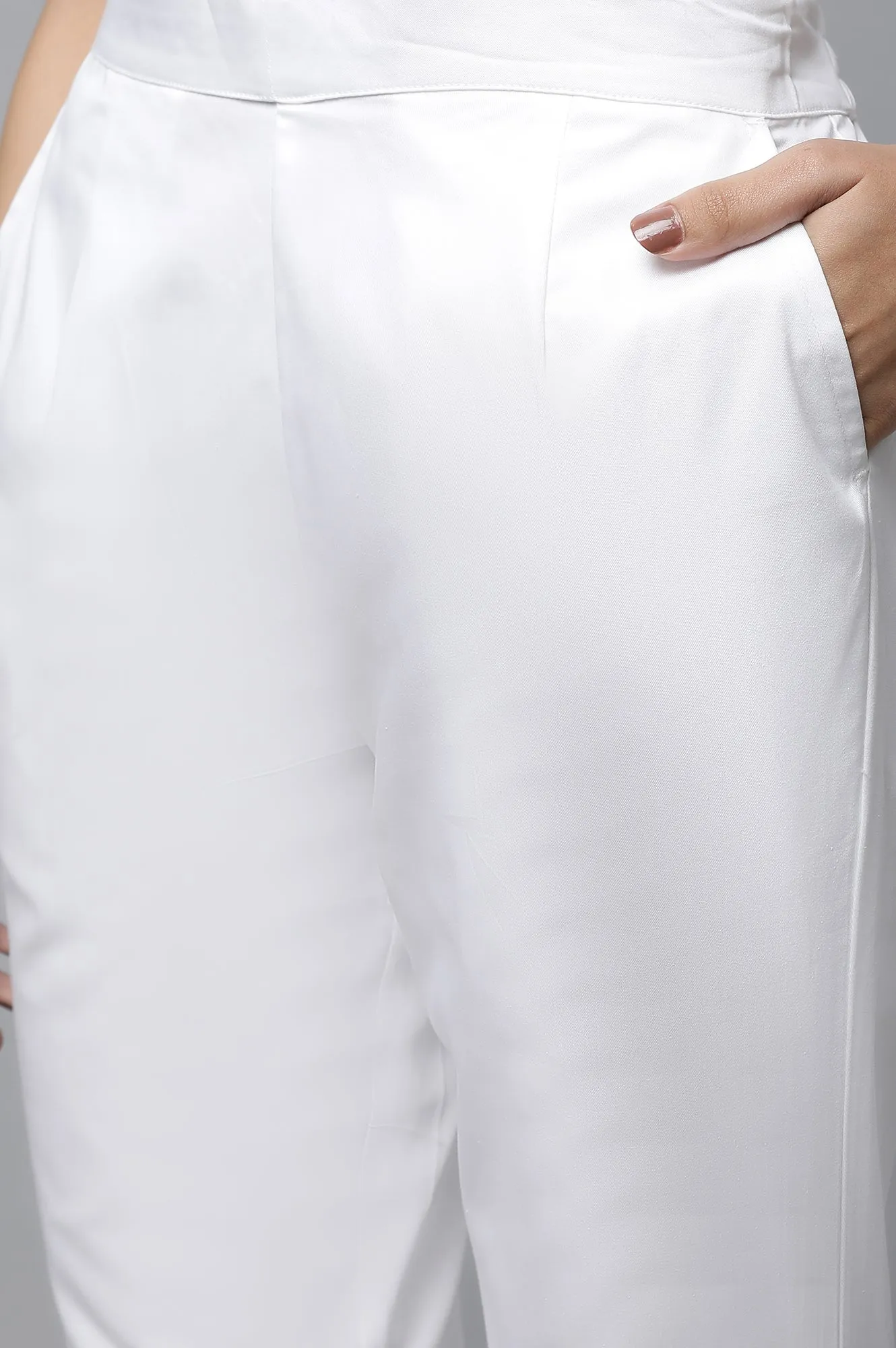 Pink Seer Sucker kurta & Trouser Set
