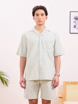 Pista Plain Cotton Resort Shirt