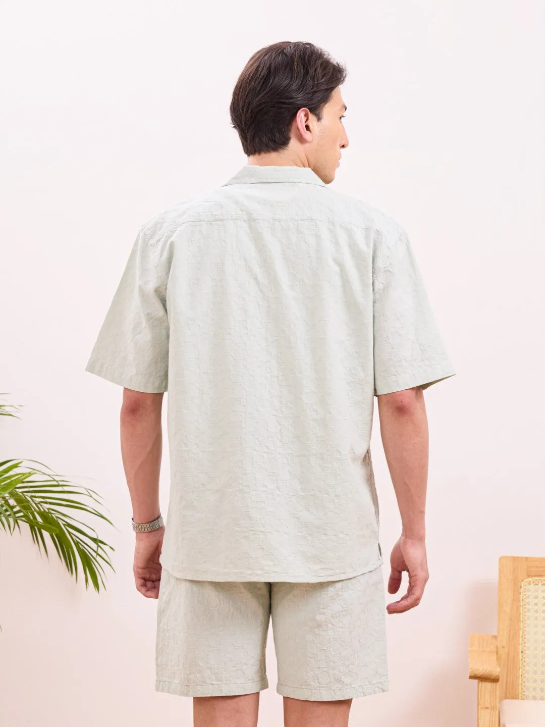 Pista Plain Cotton Resort Shirt