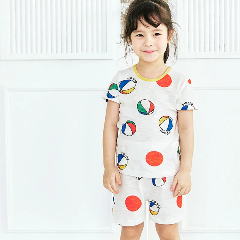 Play Ball Short Sleeves Set 2407MK02