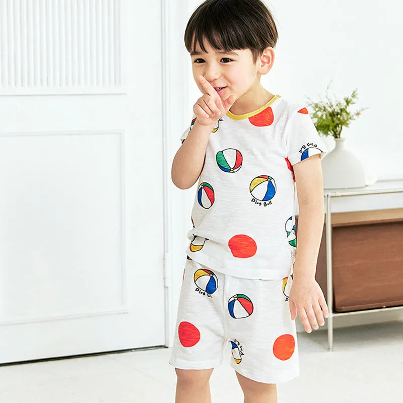 Play Ball Short Sleeves Set 2407MK02