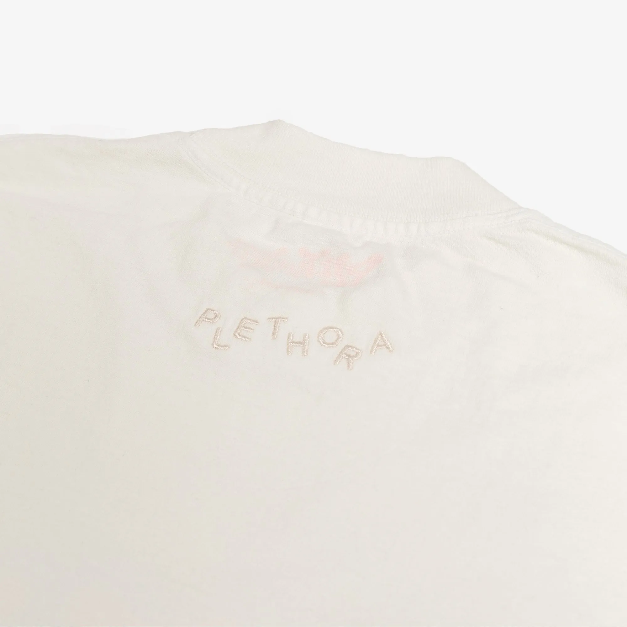 PLETHORA "Wave" Logo Tee - Guava