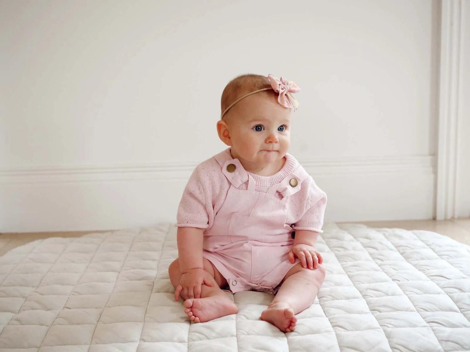 Ponchik Babies   Kids - Cotton Dungaree Overalls - Lemonade