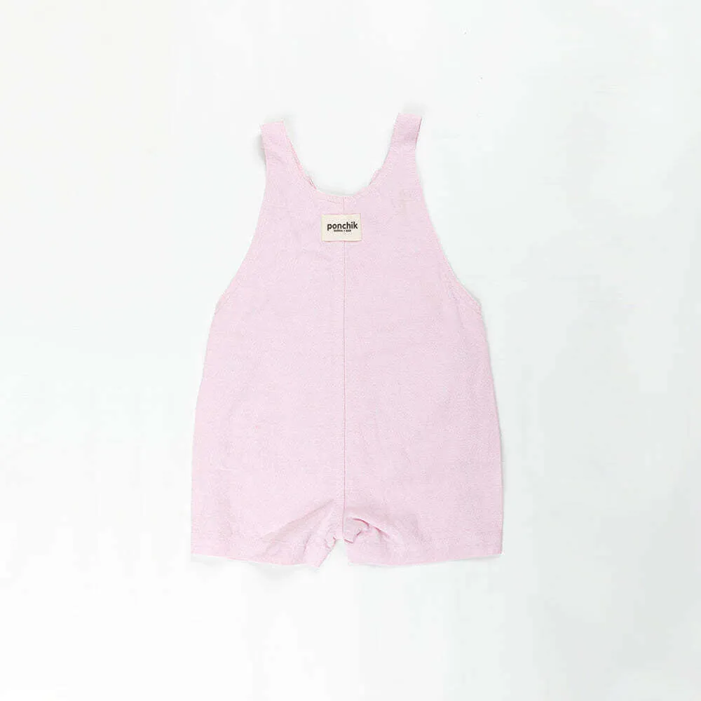 Ponchik Babies   Kids - Cotton Dungaree Overalls - Lemonade