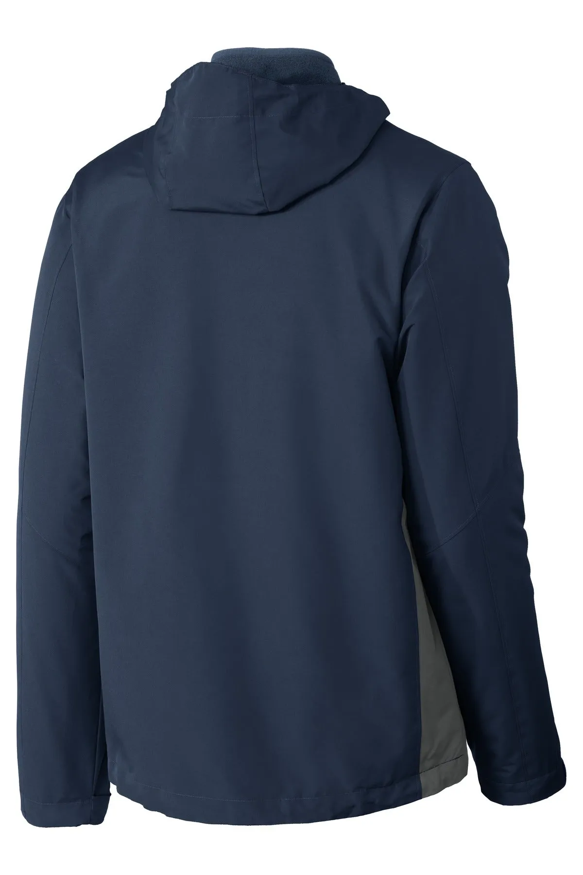 Port Authority Merge 3-in-1 Jacket. J338 Dress Blue Navy/ Grey Steel
