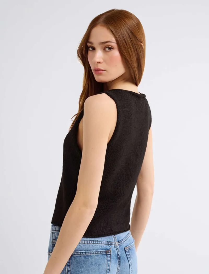 Prince Street Top | Black