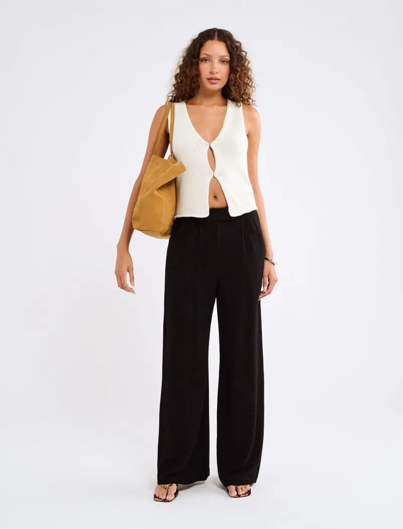 Prince Street Top | Ecru